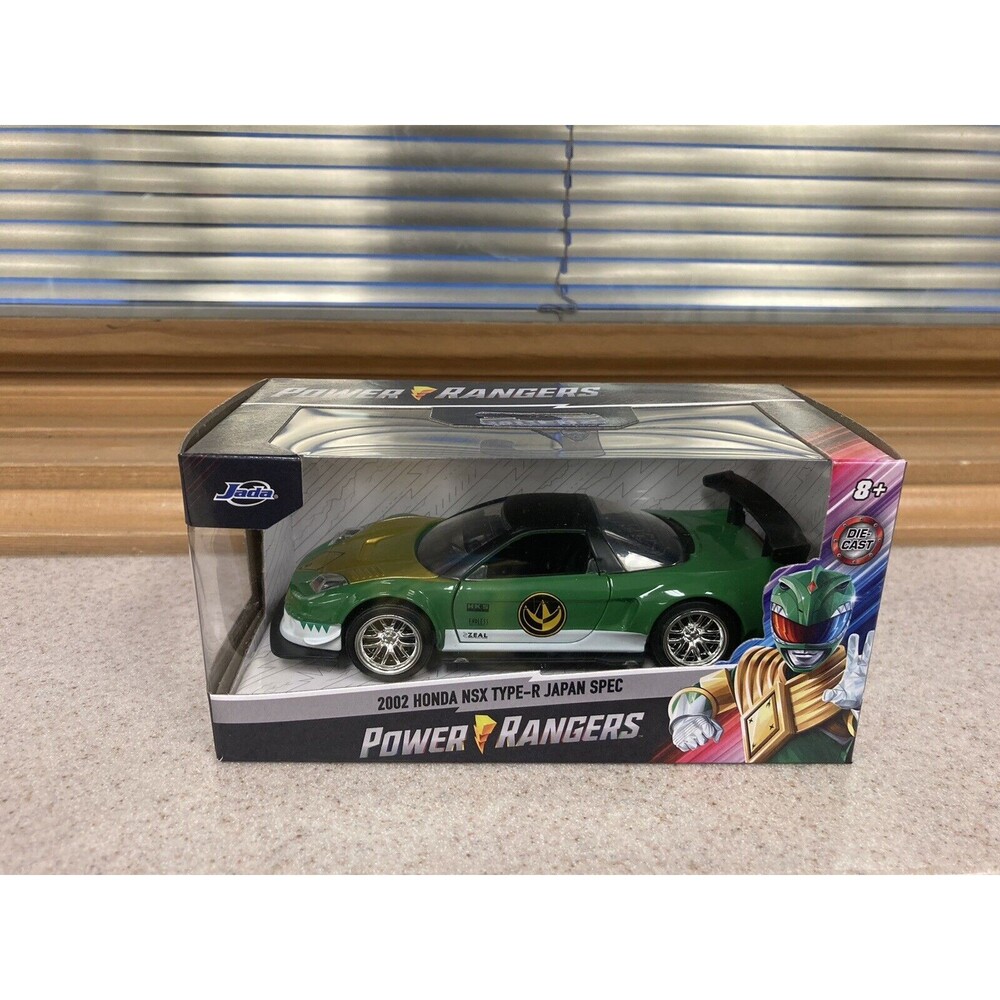 POWER RANGERS 2002 HONDA NSX TYPE-R JAPAN SPEC 1:32 Jada Die Cast NIB